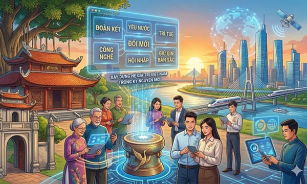Hệ giá trị quốc gia, hệ giá trị văn hóa, hệ giá trị gia đình, con người Việt Nam trong kỷ nguyên mới
